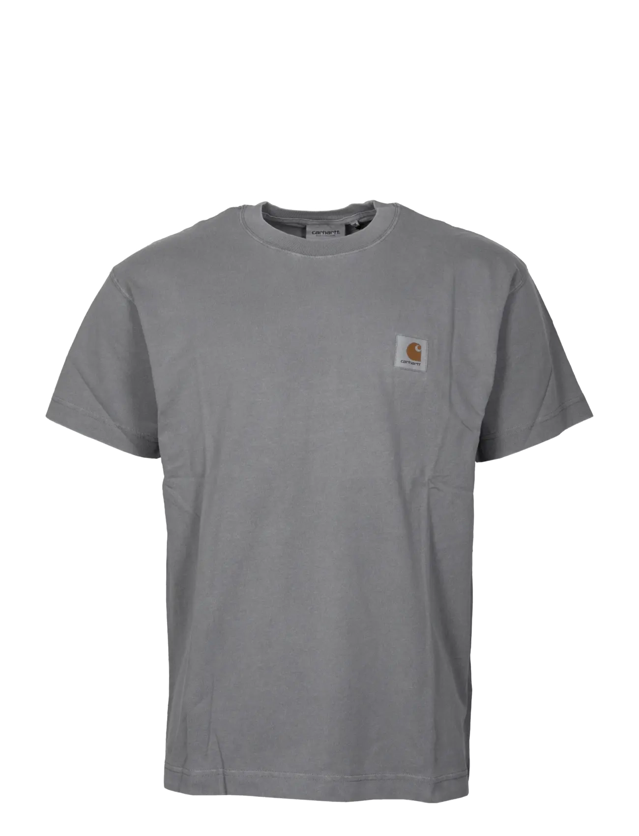 Carhartt WIP S/S Nelson T-Shirt - Tøj - GREY / grey