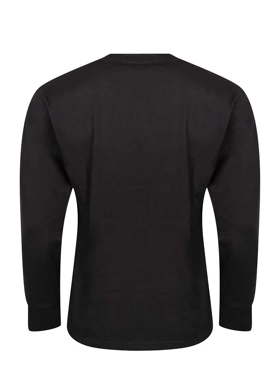 Carhartt WIP - L S American Script T Shirt - langärmelige t-shirts - black - 1