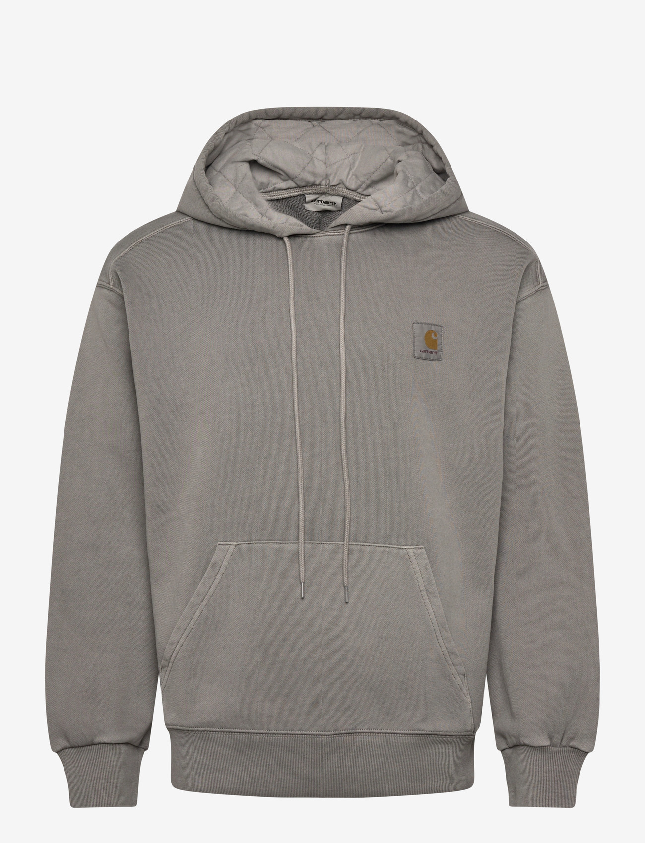 Carhartt WIP - Hooded Nelson Sweatshirt - hættetrøjer - grey - 0