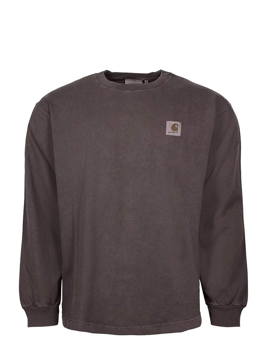 Carhartt WIP - L S Vista Waffle T Shirt - långärmade t-shirts - brown - 0