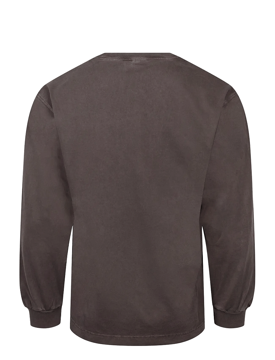 Carhartt WIP - L S Vista Waffle T Shirt - långärmade t-shirts - brown - 1
