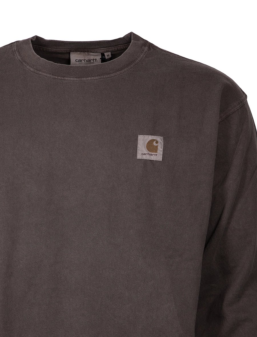 Carhartt WIP - L S Vista Waffle T Shirt - långärmade t-shirts - brown - 2