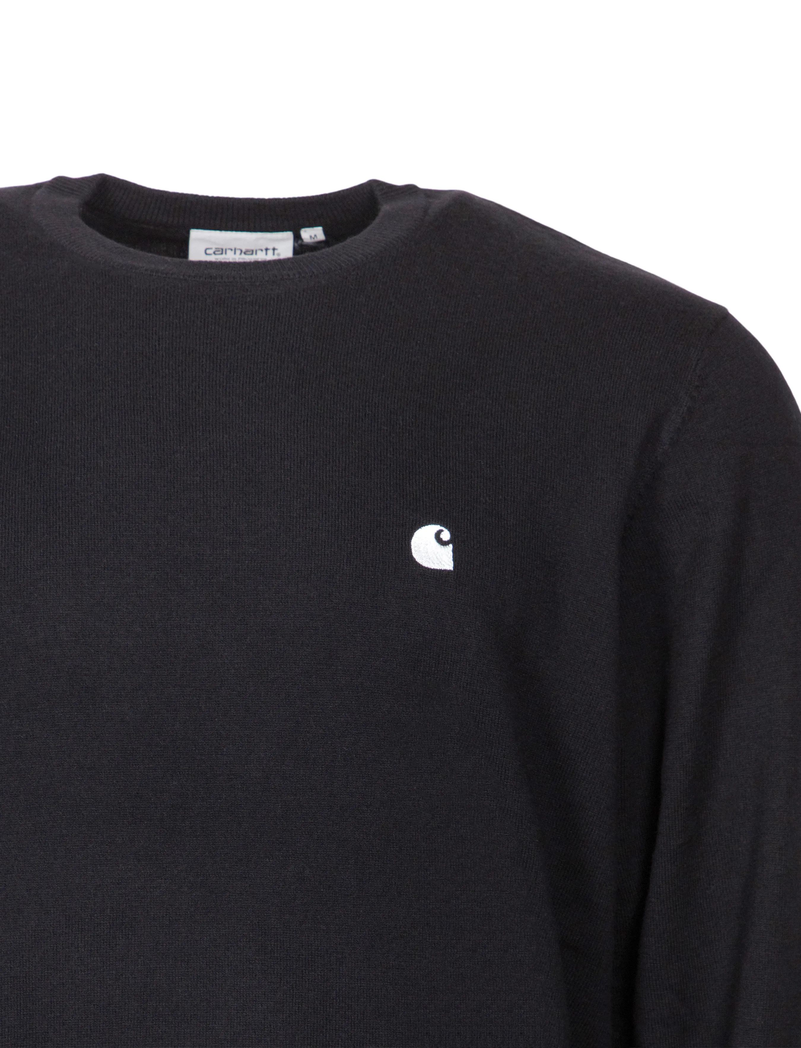 Carhartt WIP - Madison Sweater - round necks - black - 2