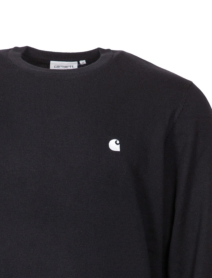 Carhartt WIP - Madison Sweater - round necks - black - 2
