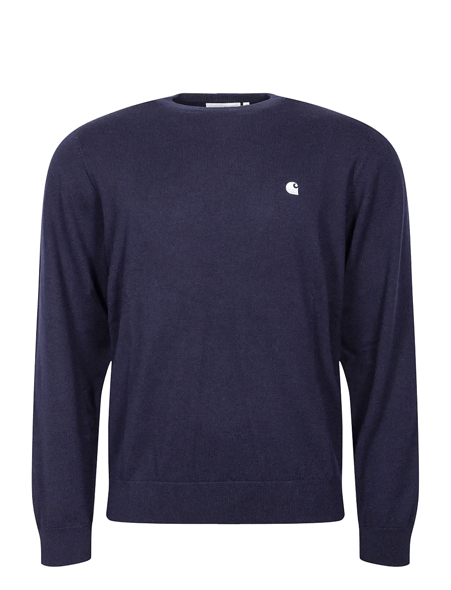 Carhartt WIP - Madison Sweater - round necks - navy - 0