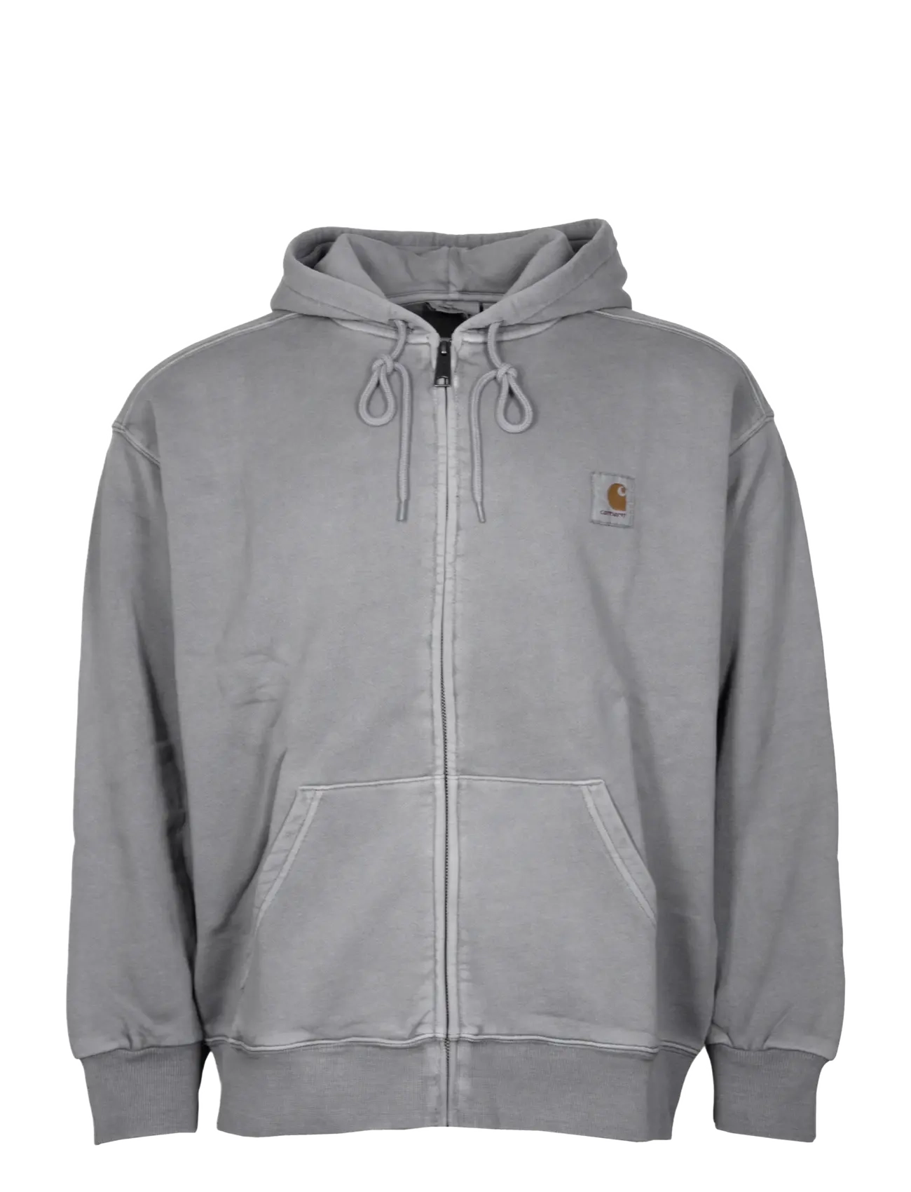 Carhartt WIP Hooded Nelson Jacket - Tøj - GREY / grey