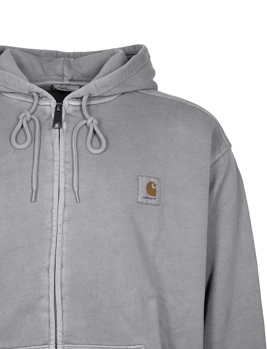 Carhartt WIP - Hooded Nelson Jacket - vårjackor - grey - 2