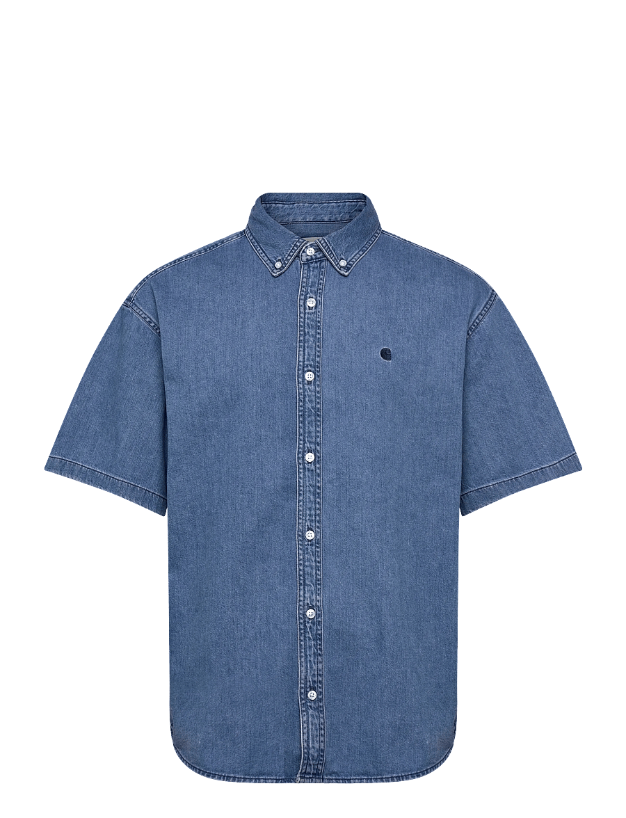 Carhartt WIP - Lucas Shirt - jeanshemden - blue - 0