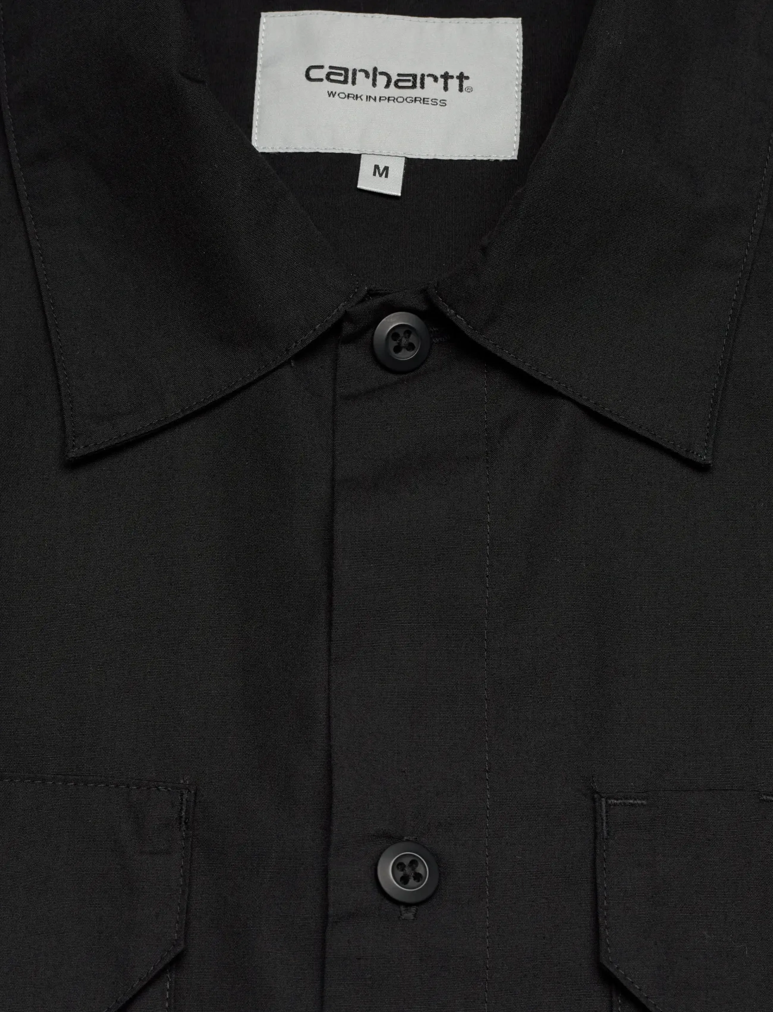 Carhartt WIP - S/S Craft Shirt - kortärmade skjortor - black - 2