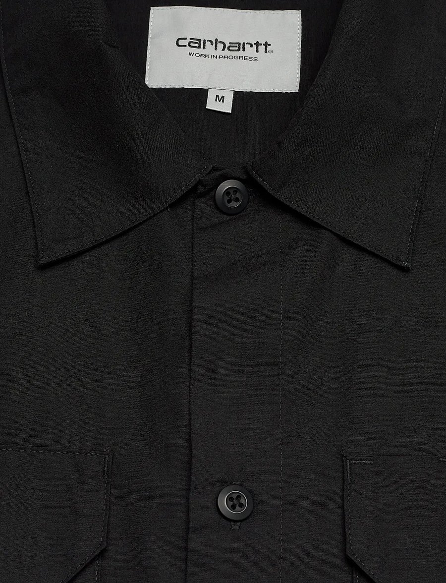 Carhartt WIP - S/S Craft Shirt - kortärmade skjortor - black - 2