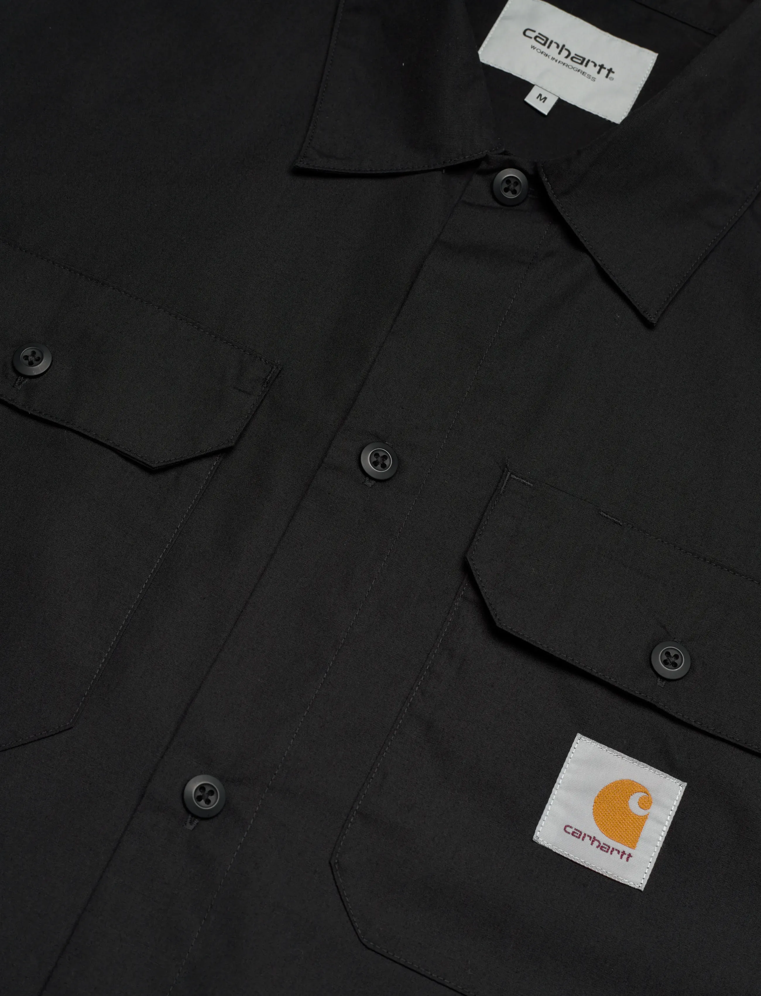 Carhartt WIP - S/S Craft Shirt - kortärmade skjortor - black - 3