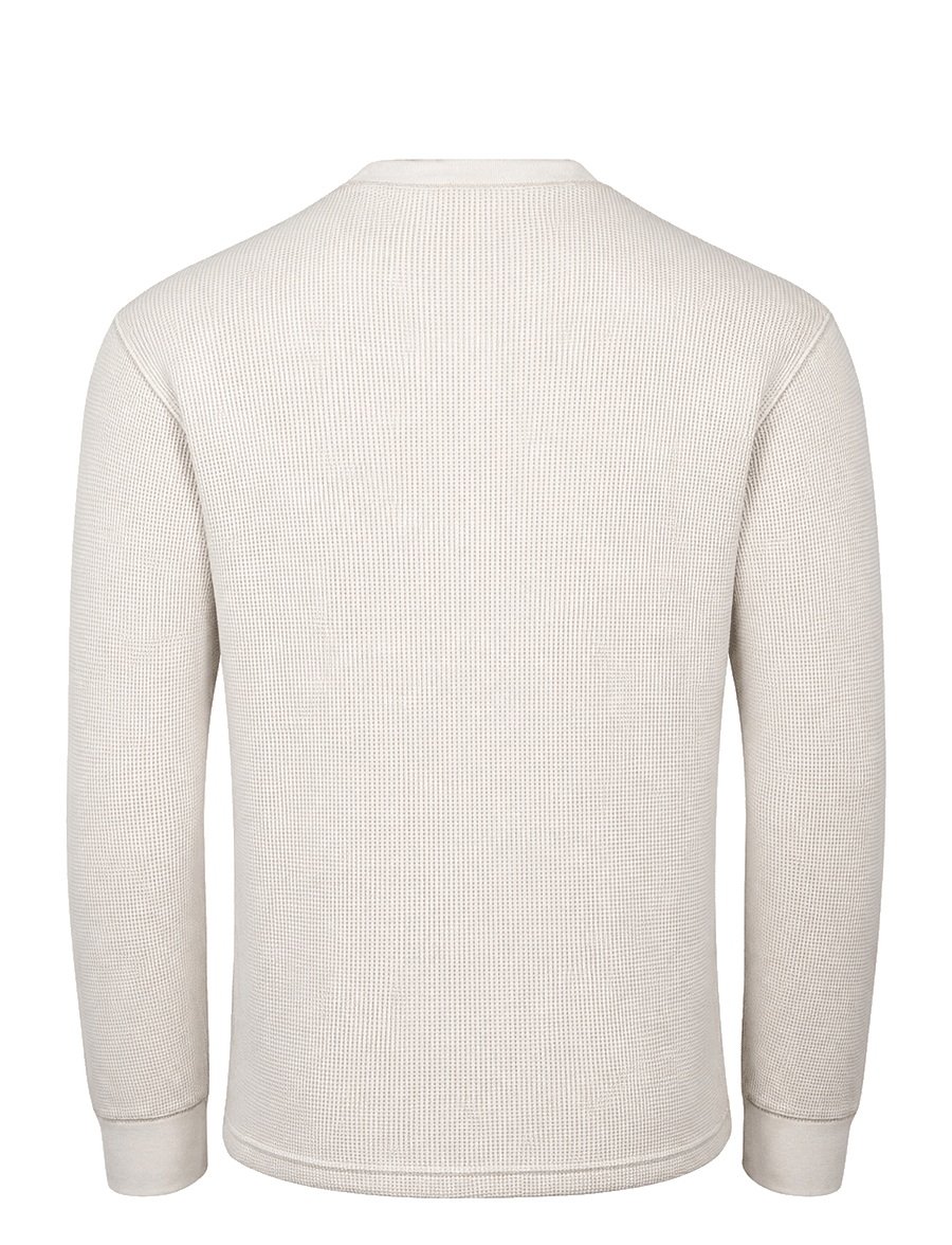Carhartt WIP - L S Vista Waffle T Shirt - langärmelige t-shirts - cream - 1