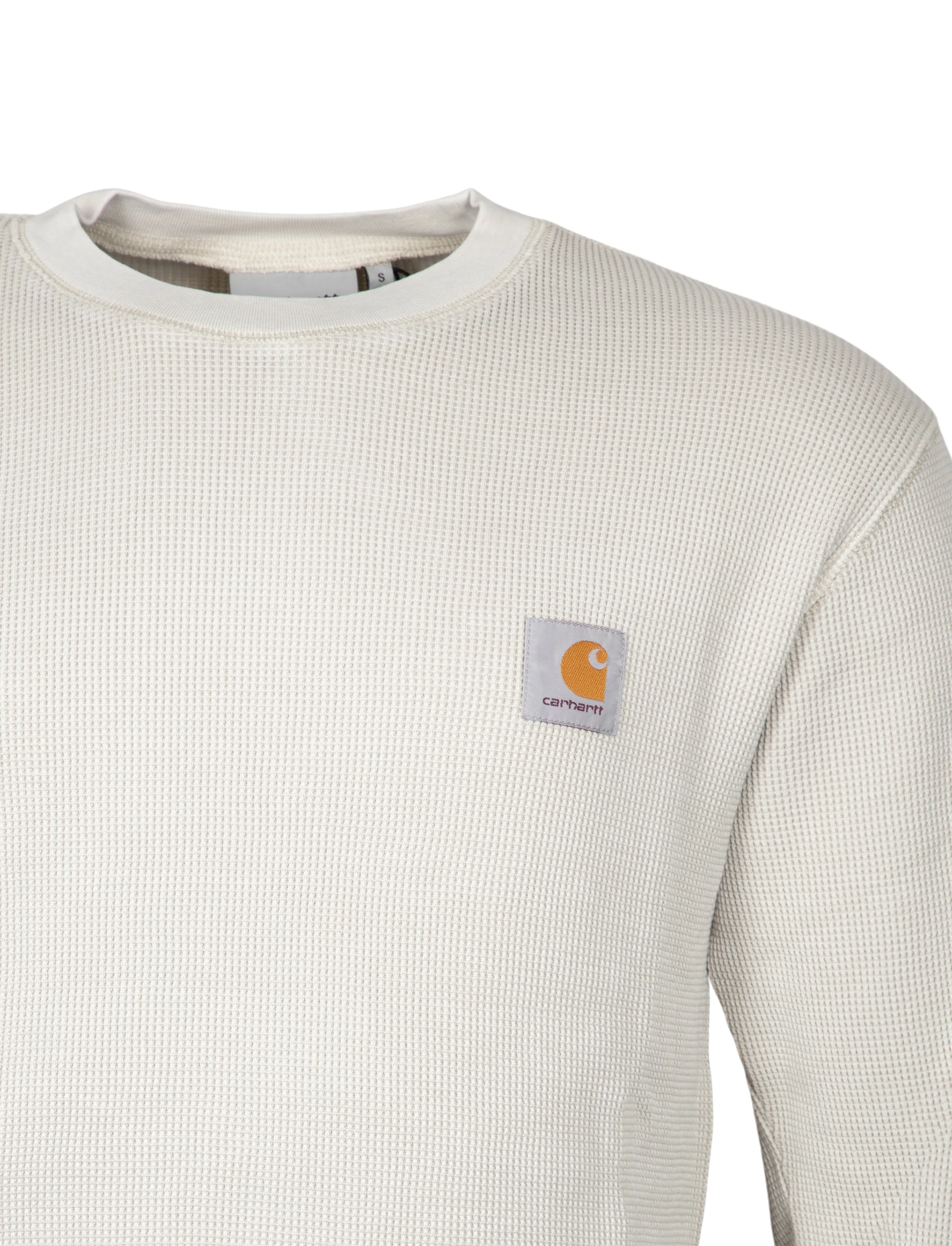 Carhartt WIP - L S Vista Waffle T Shirt - langärmelige t-shirts - cream - 2