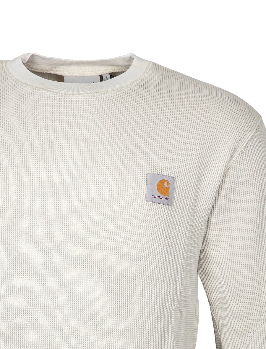 Carhartt WIP - L S Vista Waffle T Shirt - langärmelige t-shirts - cream - 2
