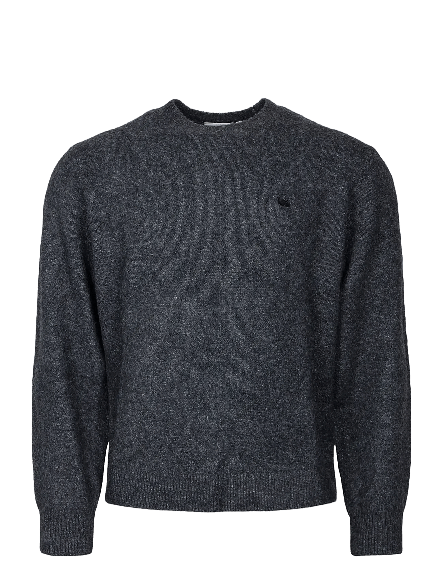 Carhartt WIP - Curtis Sweater - rundhalsad - black - 0