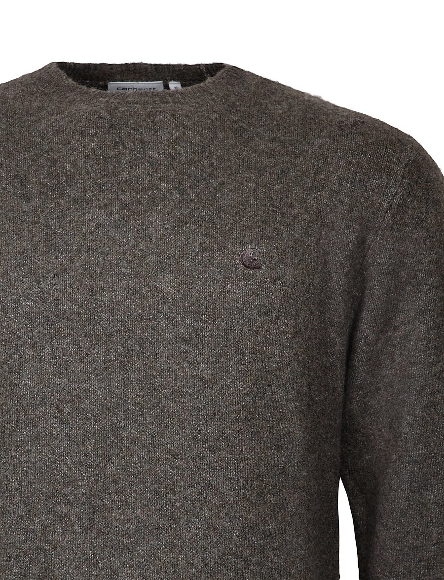 Carhartt WIP - Curtis Sweater - round necks - grey - 2