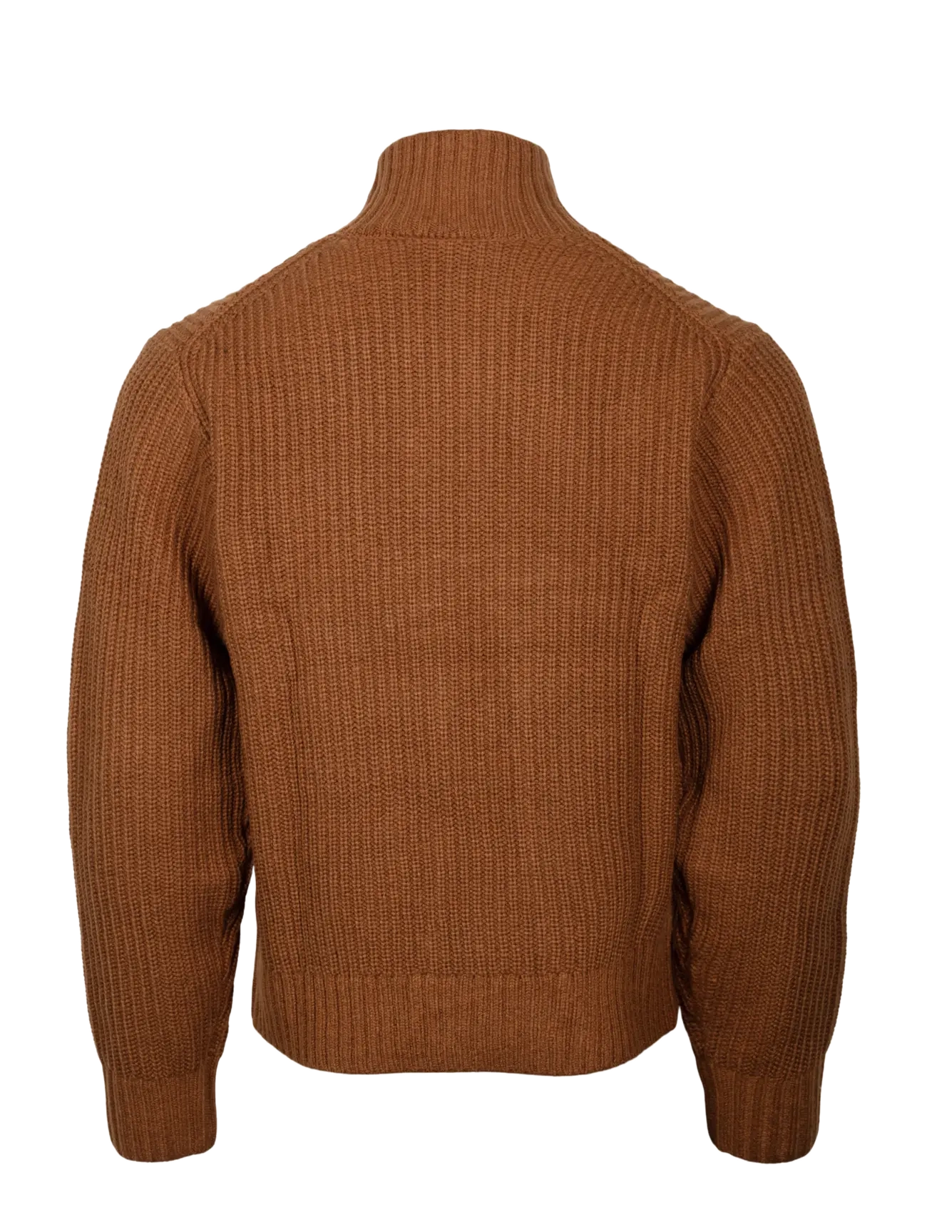 Carhartt WIP - Detroit Half Zip Sweater - half zip-tröjor - brown - 1