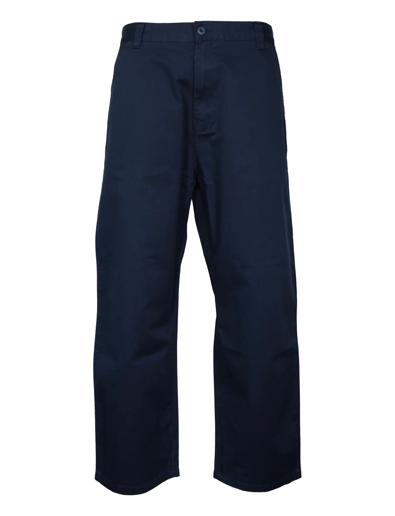 Carhartt WIP Brady Straight Fit Cargo Trousers, Mænd, Lige Pasform Cargo Bukser, Navy, Str: XL