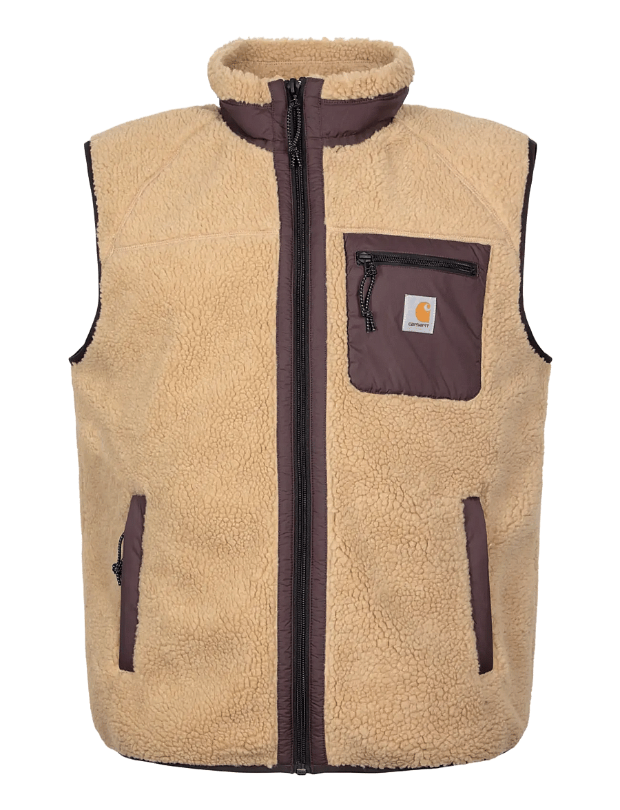 Carhartt WIP - Prentis Vest Liner - västar - beige - 0