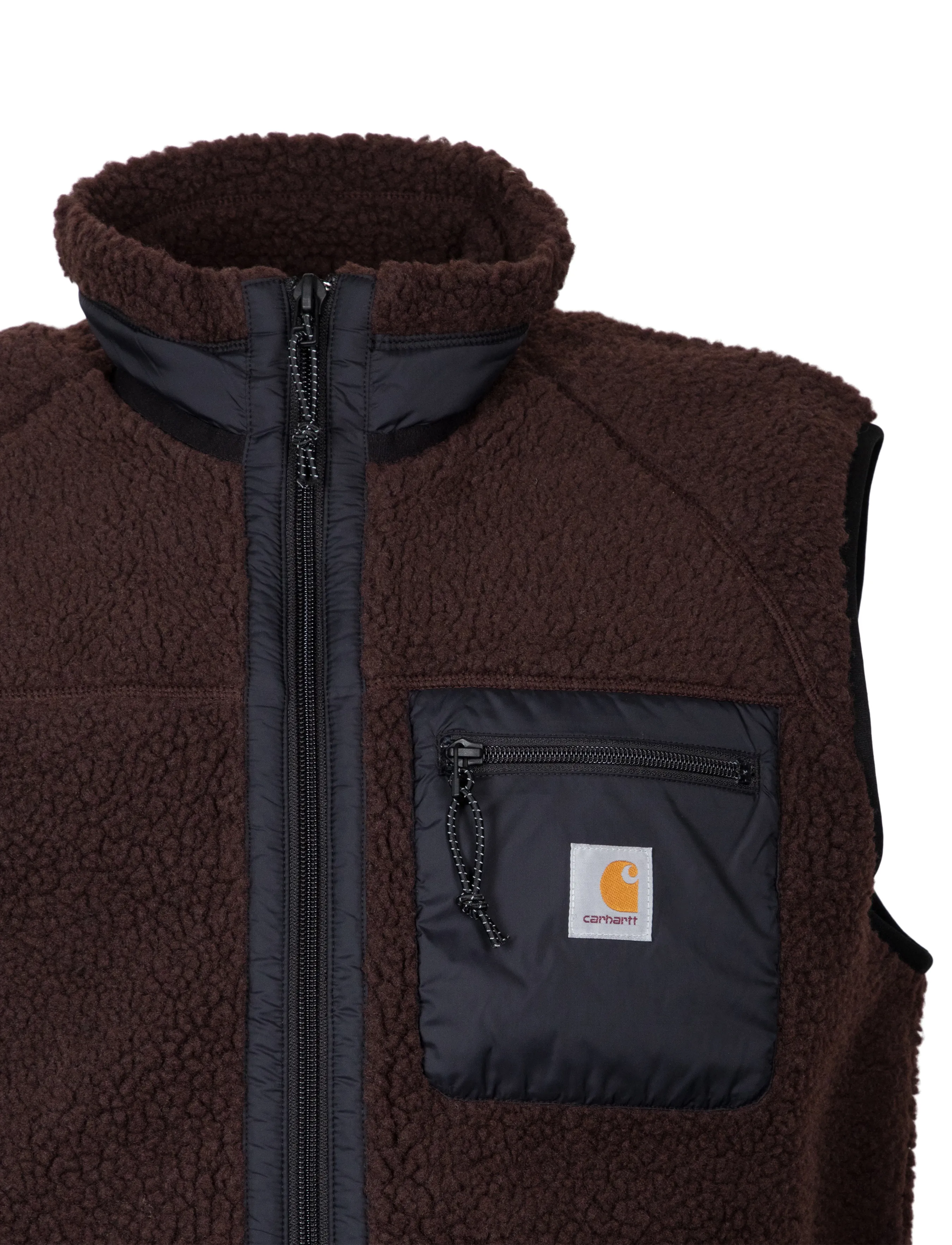 Carhartt WIP - Prentis Vest Liner - västar - brown - 2