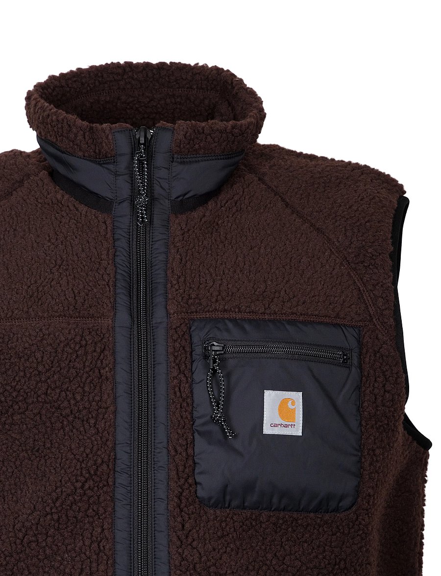 Carhartt WIP - Prentis Vest Liner - västar - brown - 2