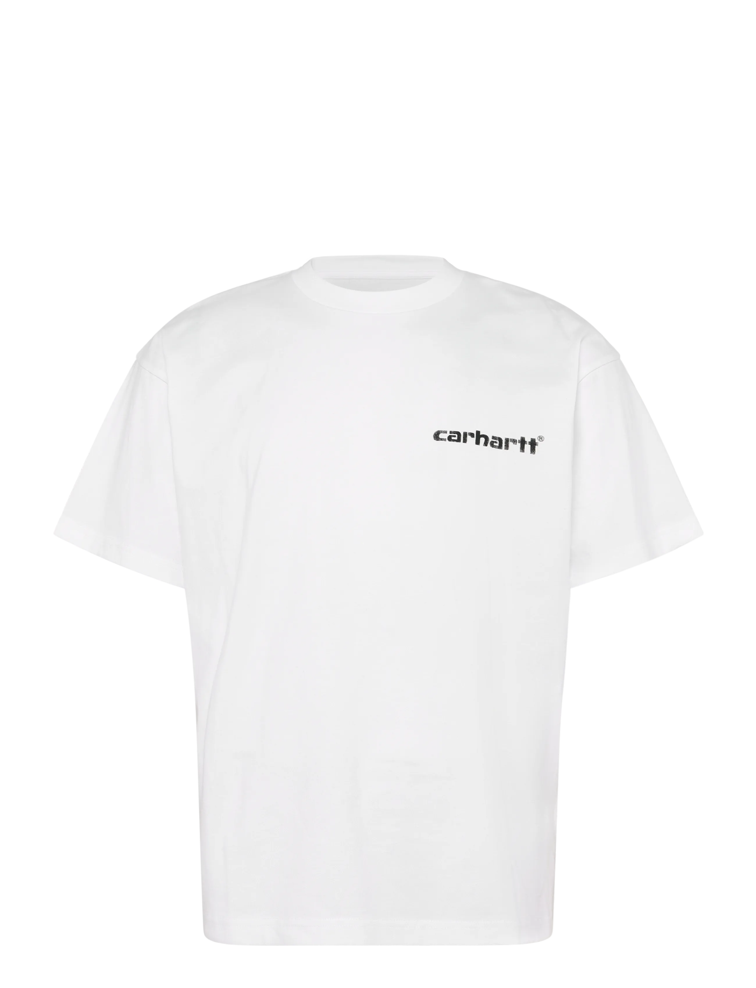 Carhartt WIP S/S Caps T-Shirt - Kortärmade t-shirts - WHITE / white