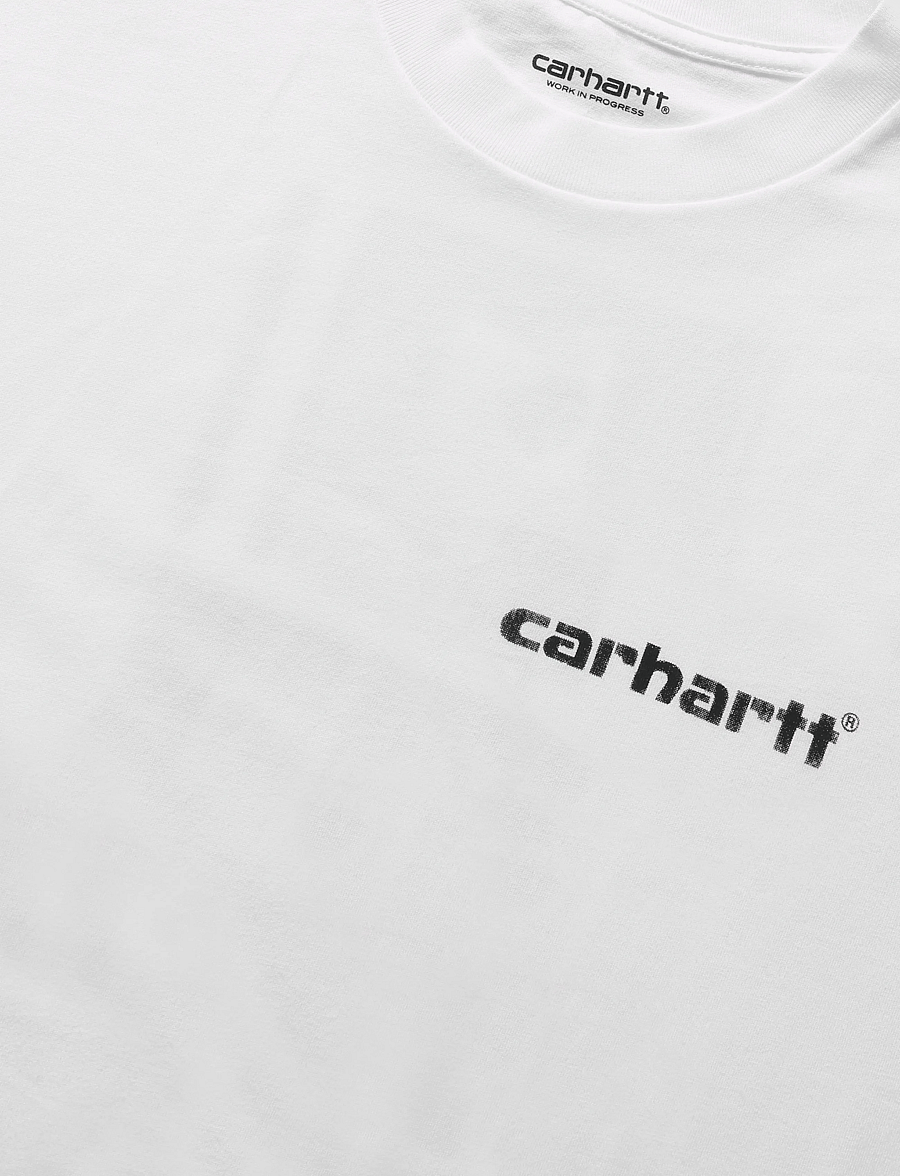 Carhartt WIP - S/S Caps T-Shirt - white - 2