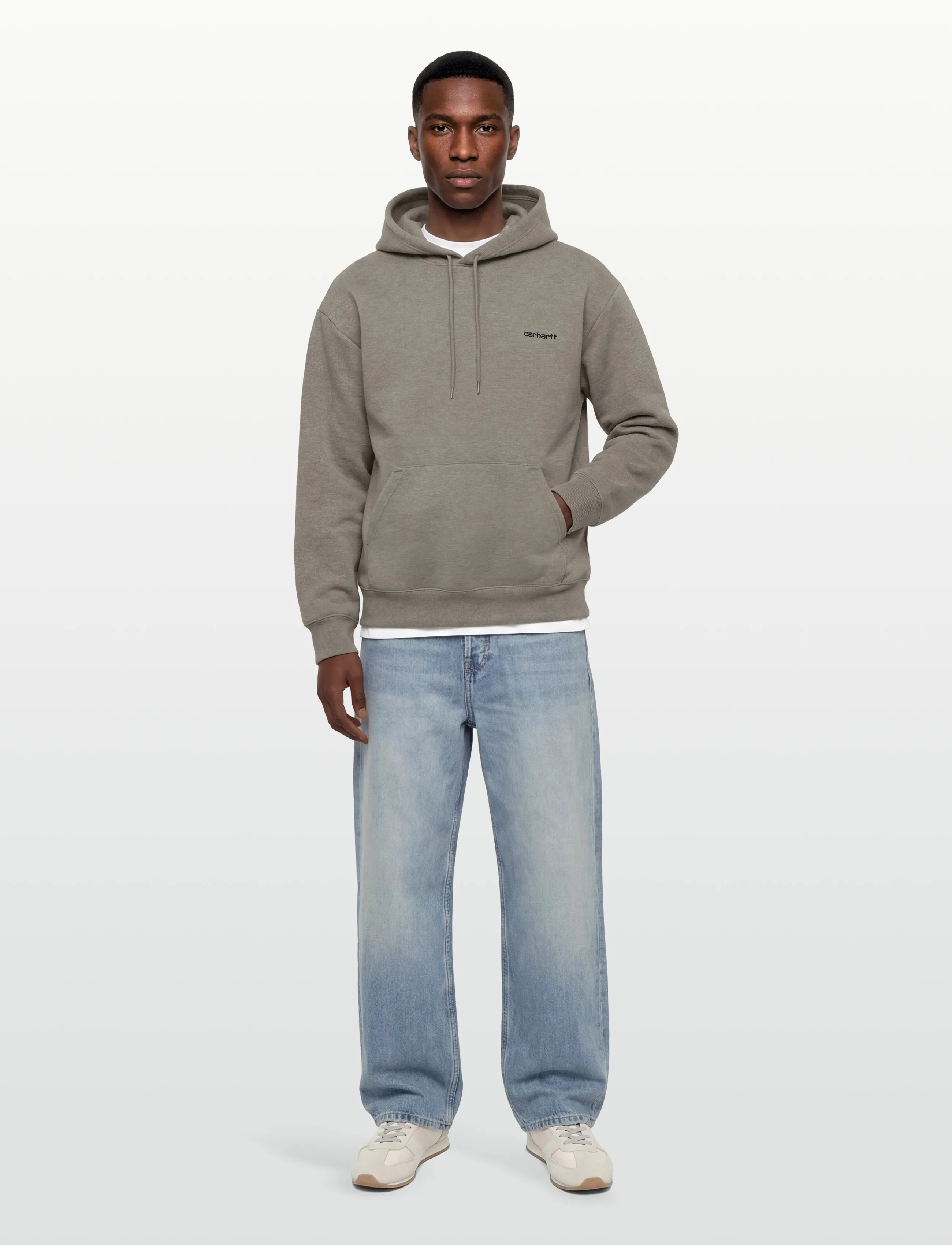 Carhartt WIP Hooded Alda Sweatshirt, M, Sweatshirts & Hoodies, Beige - Männerswear