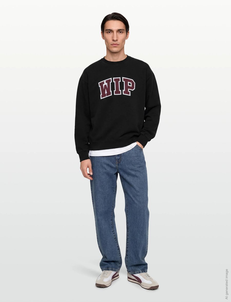 Carhartt WIP - III Sweatshirt - sweatshirts - black - 0