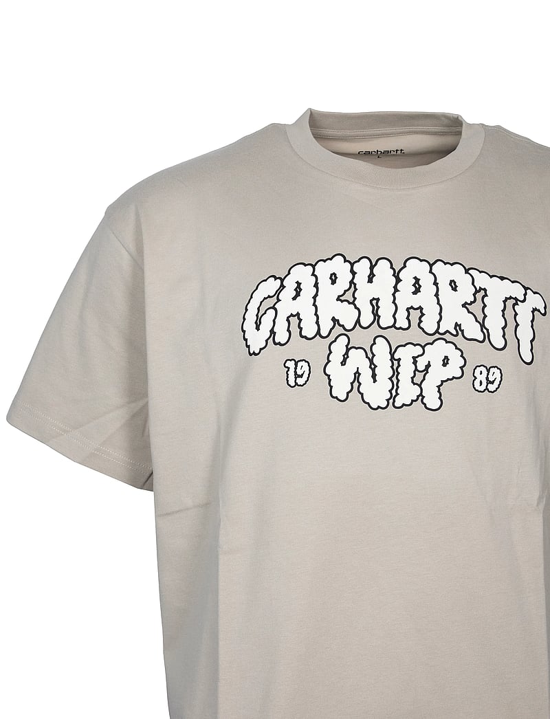 Carhartt WIP - WIP Cloud Script T-shirt - kortærmede t-shirts - beige - 2