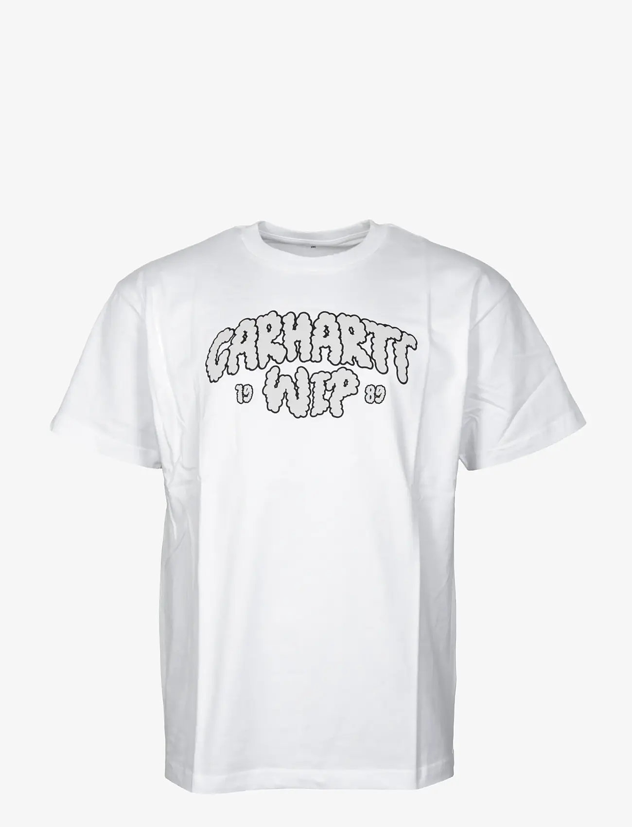 Carhartt WIP - WIP Cloud Script T-shirt - kortærmede t-shirts - white - 0