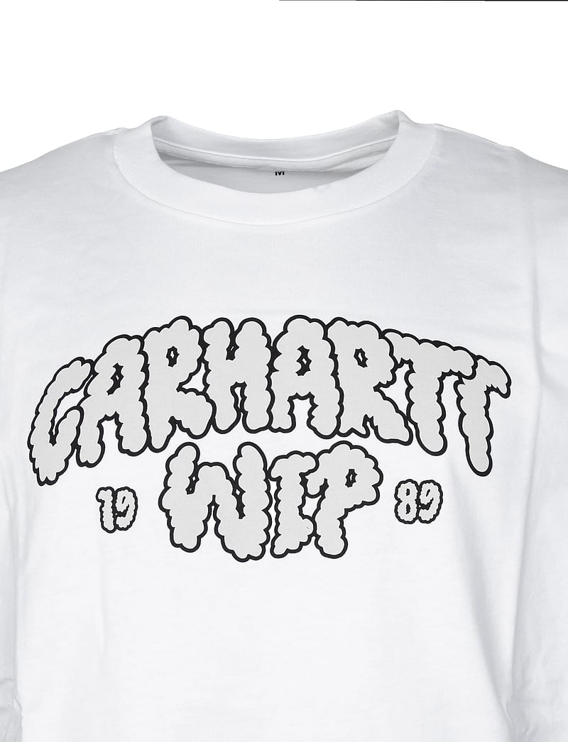 Carhartt WIP - WIP Cloud Script T-shirt - kortærmede t-shirts - white - 2