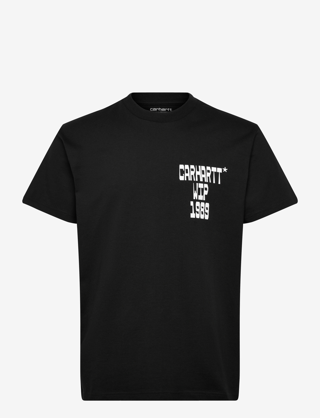 Carhartt WIP - WIP S/S Blocks T-Shirt - kortærmede t-shirts - black - 0