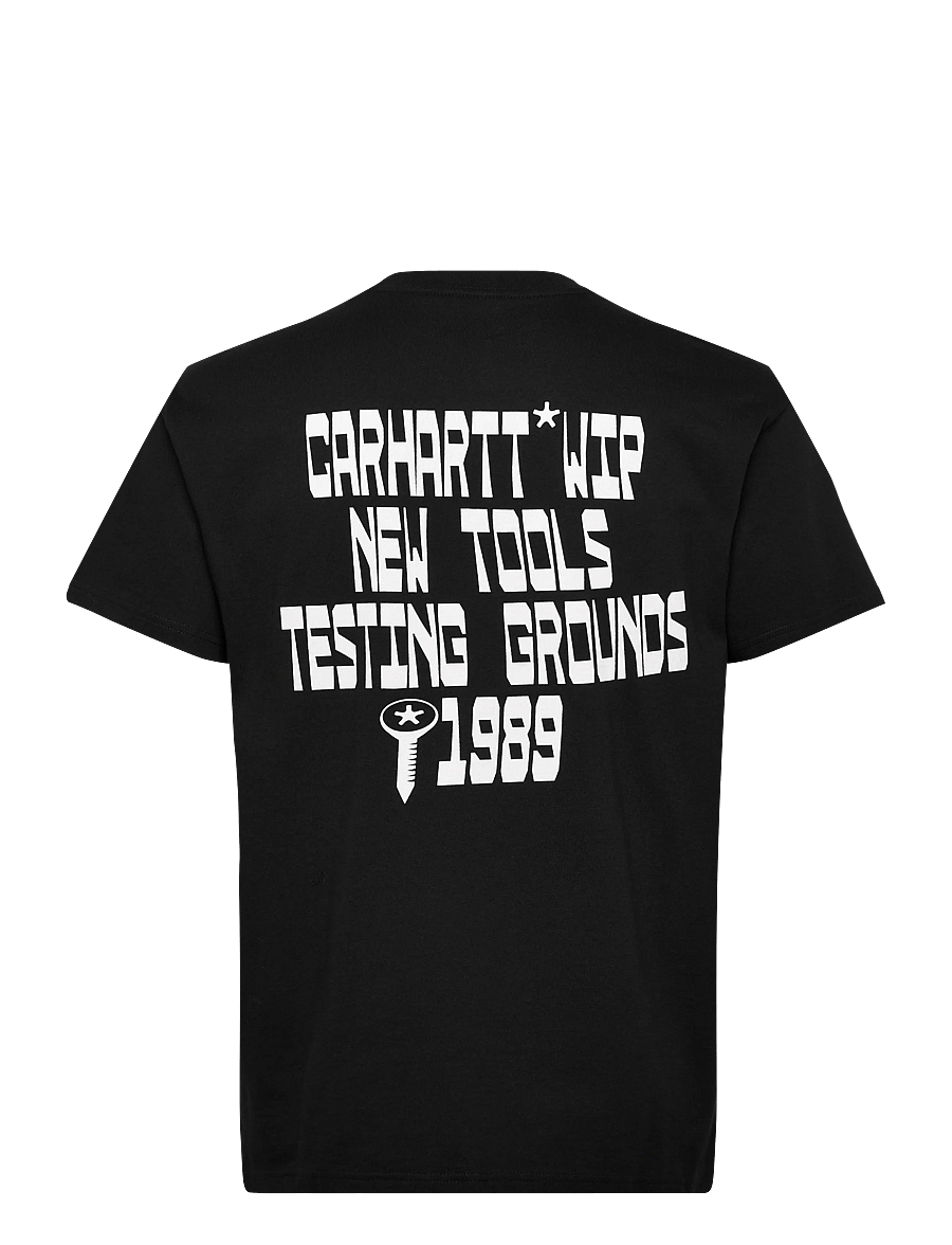 Carhartt WIP - WIP S/S Blocks T-Shirt - short-sleeved t-shirts - black - 1