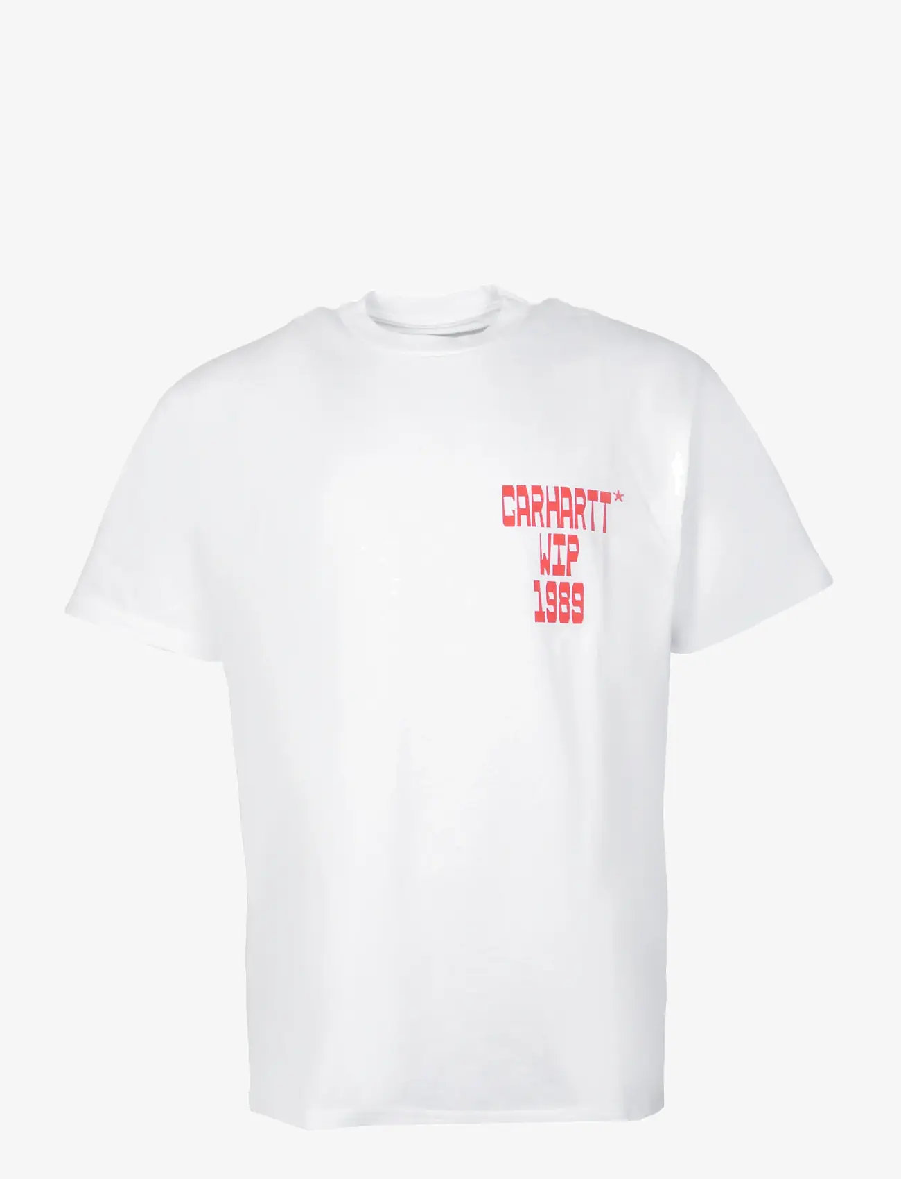 Carhartt WIP - WIP S/S Blocks T-Shirt - kortærmede t-shirts - white - 0