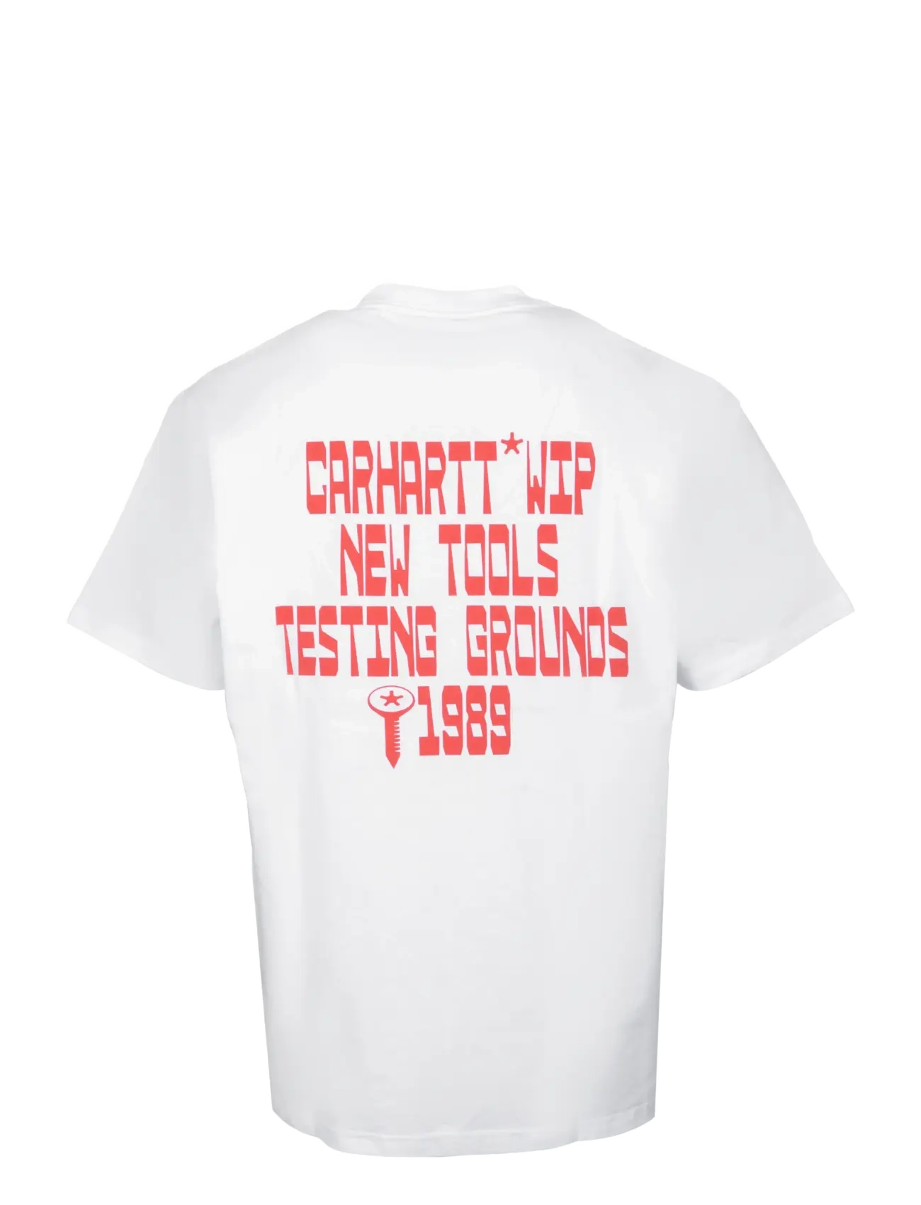 Carhartt WIP - WIP S/S Blocks T-Shirt - short-sleeved t-shirts - white - 1