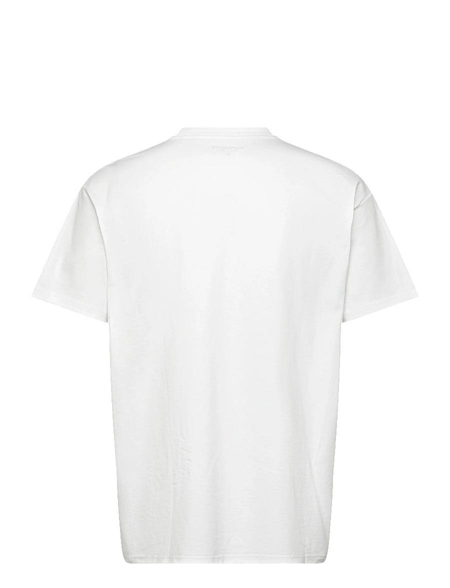 Carhartt WIP - WIP Barbwire C T-Shirt - kurzärmelige t-shirts - white - 1
