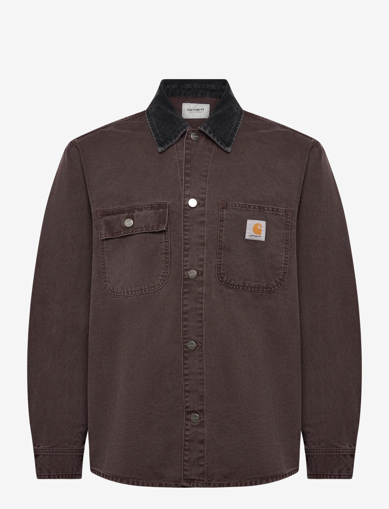 Carhartt WIP - Mitch Shirt Jacket - forårsjakker - brown - 0