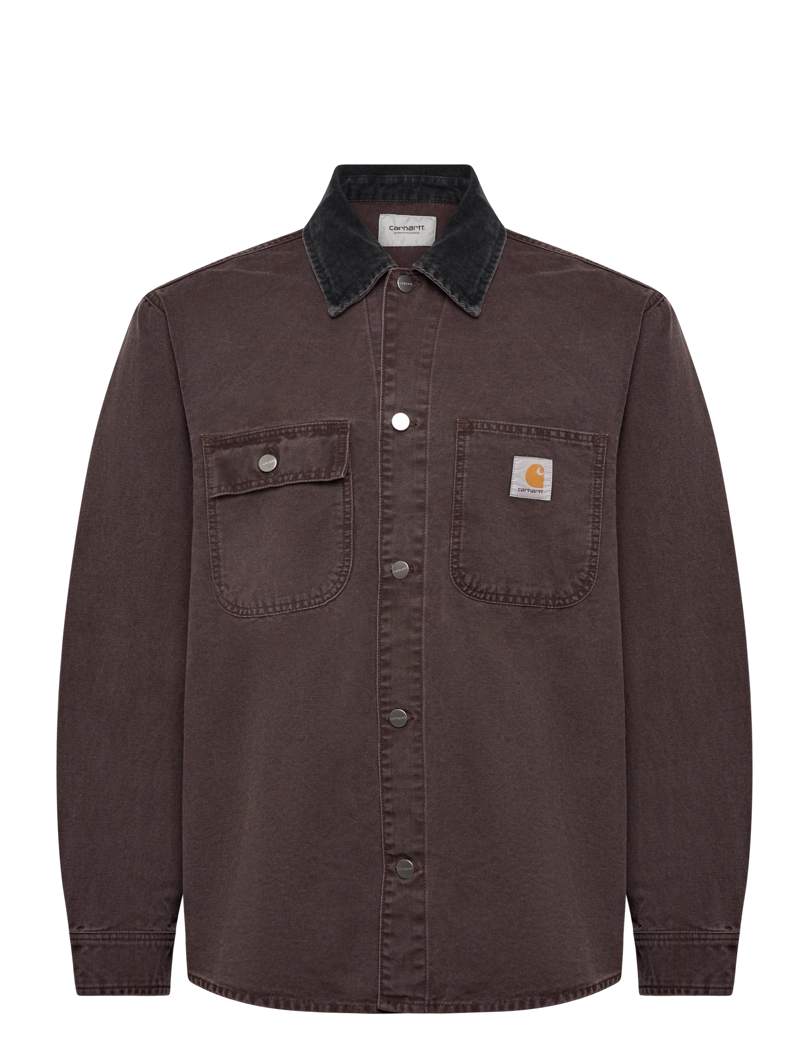 Carhartt WIP Mitch Shirt Jacket - Clothing - BROWN / brown