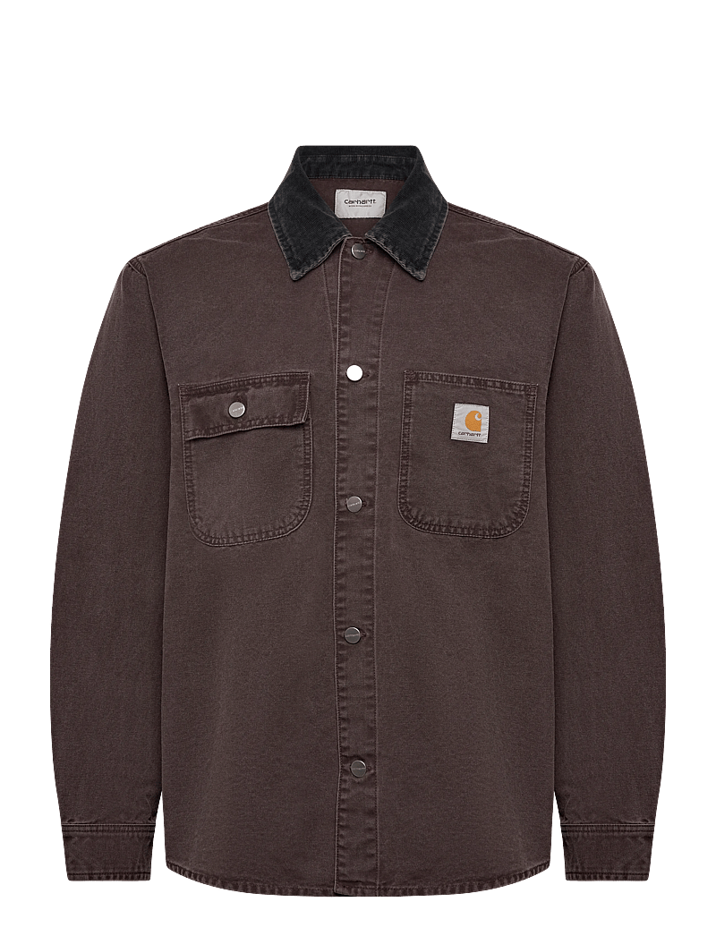 Carhartt WIP - Mitch Shirt Jacket - forårsjakker - brown - 0