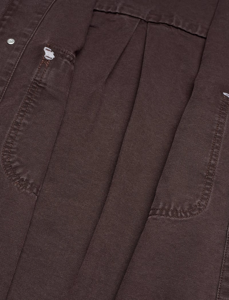 Carhartt WIP - Mitch Shirt Jacket - forårsjakker - brown - 3
