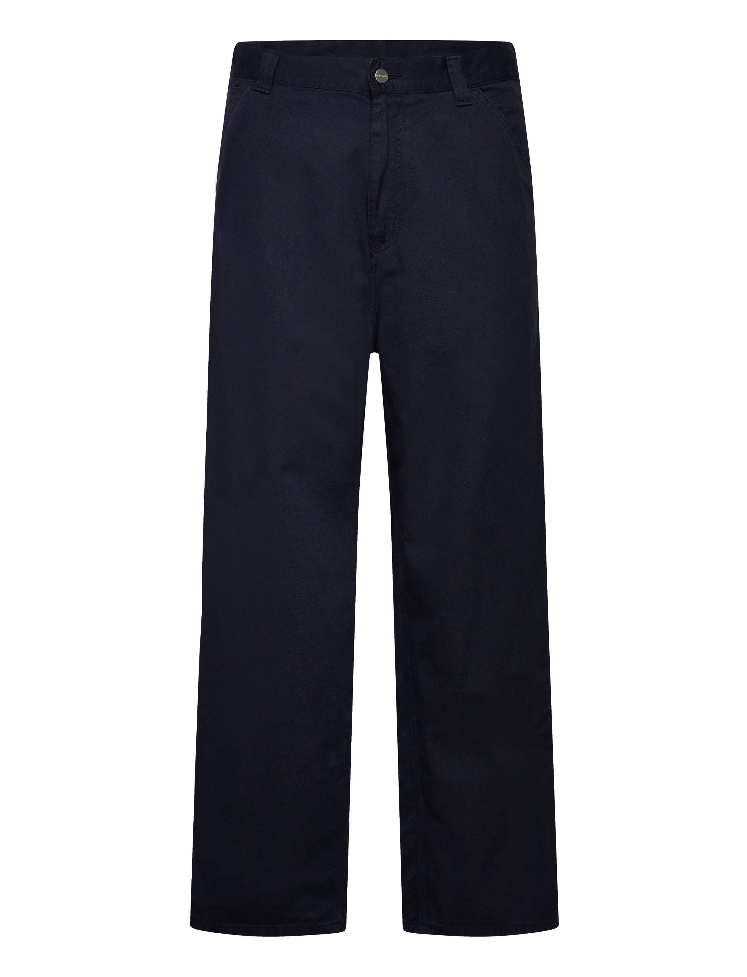 Carhartt WIP Single Knee Pant, Mænd, Enkelt Knæ Bukser, Navy, Str: M