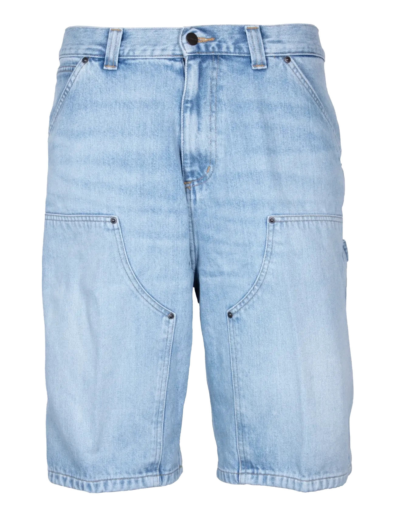 Carhartt WIP Og Aden Double Knee Short, XL, Shorts, Blau - Denim Männerswear