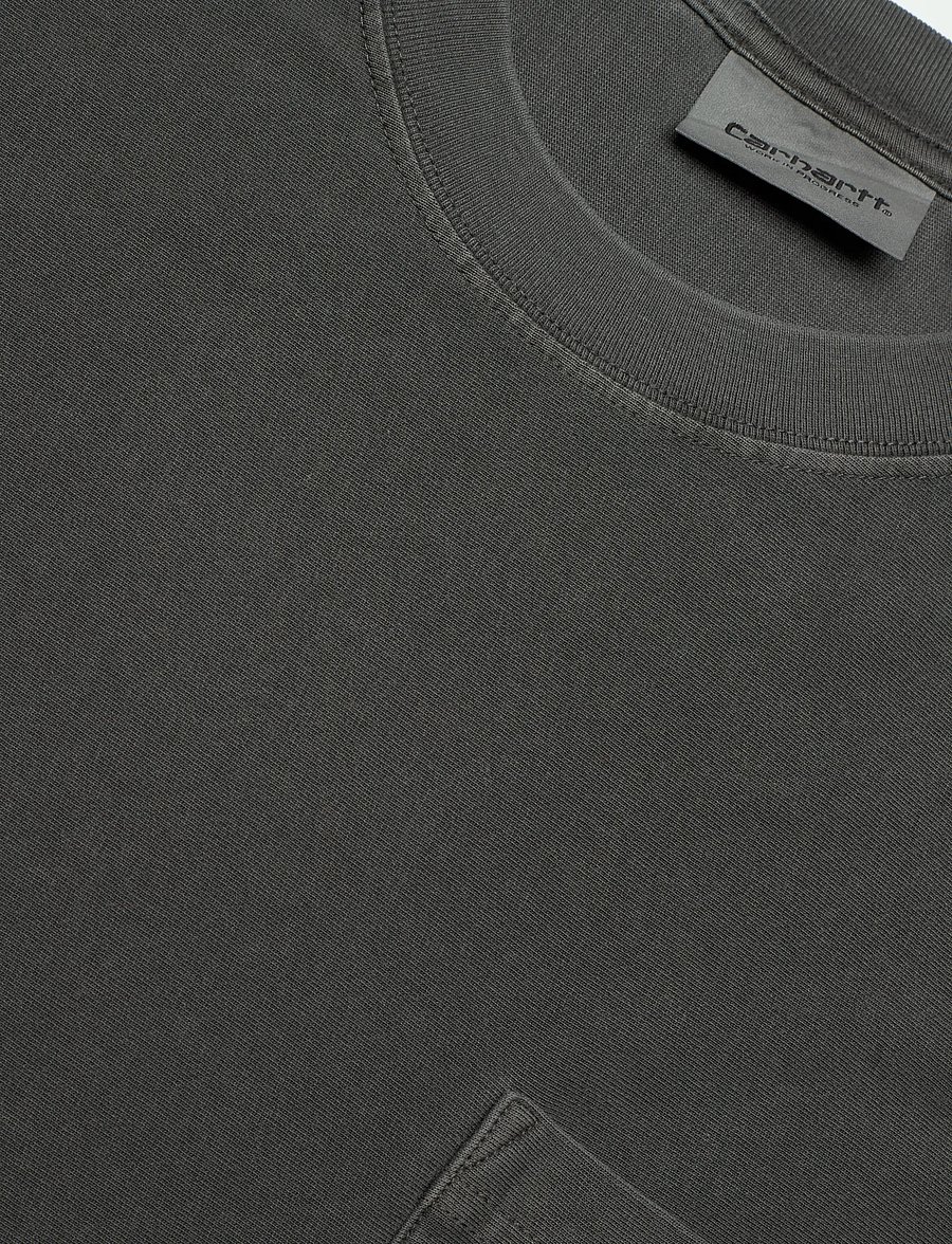 Carhartt WIP - L S Loose Pocket T Shirt - langärmelige t-shirts - black - 2