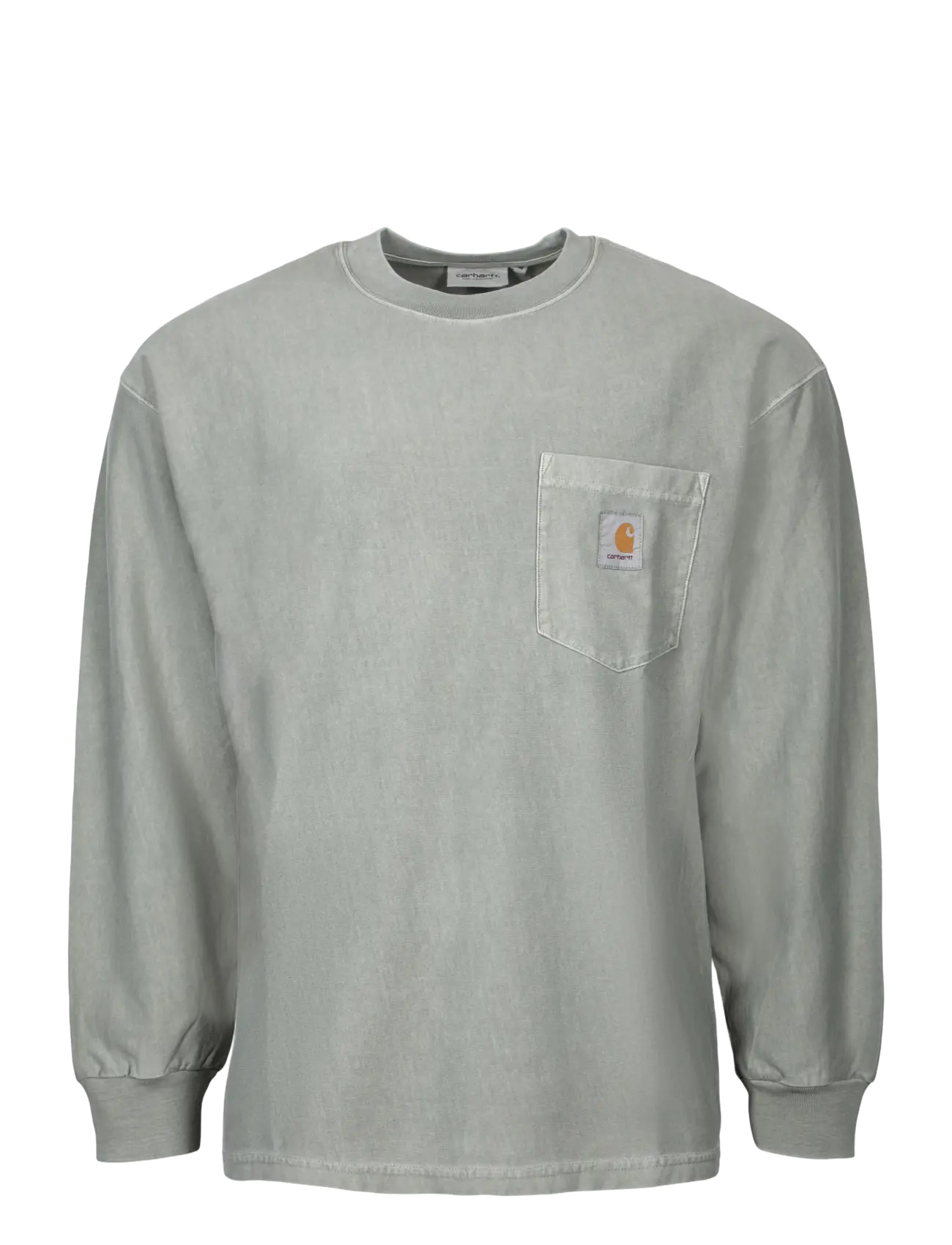 Carhartt WIP L S Loose Pocket T Shirt - T-Shirts - GREEN / green