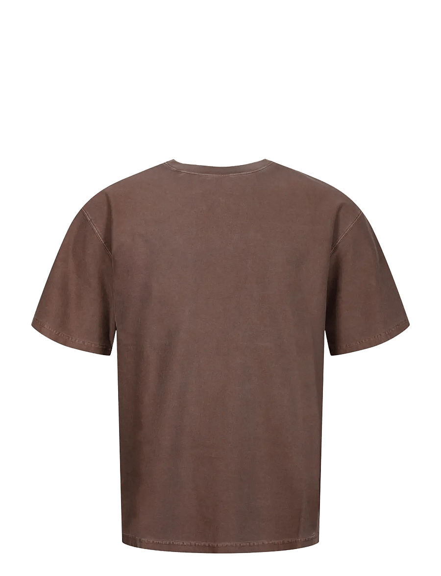 Carhartt WIP - S S Loose Pocket T Shirt - kurzärmelige t-shirts - brown - 1