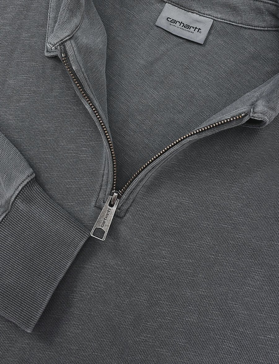 Carhartt WIP - Harper Polo Sweatshirt - langärmelig - black - 5