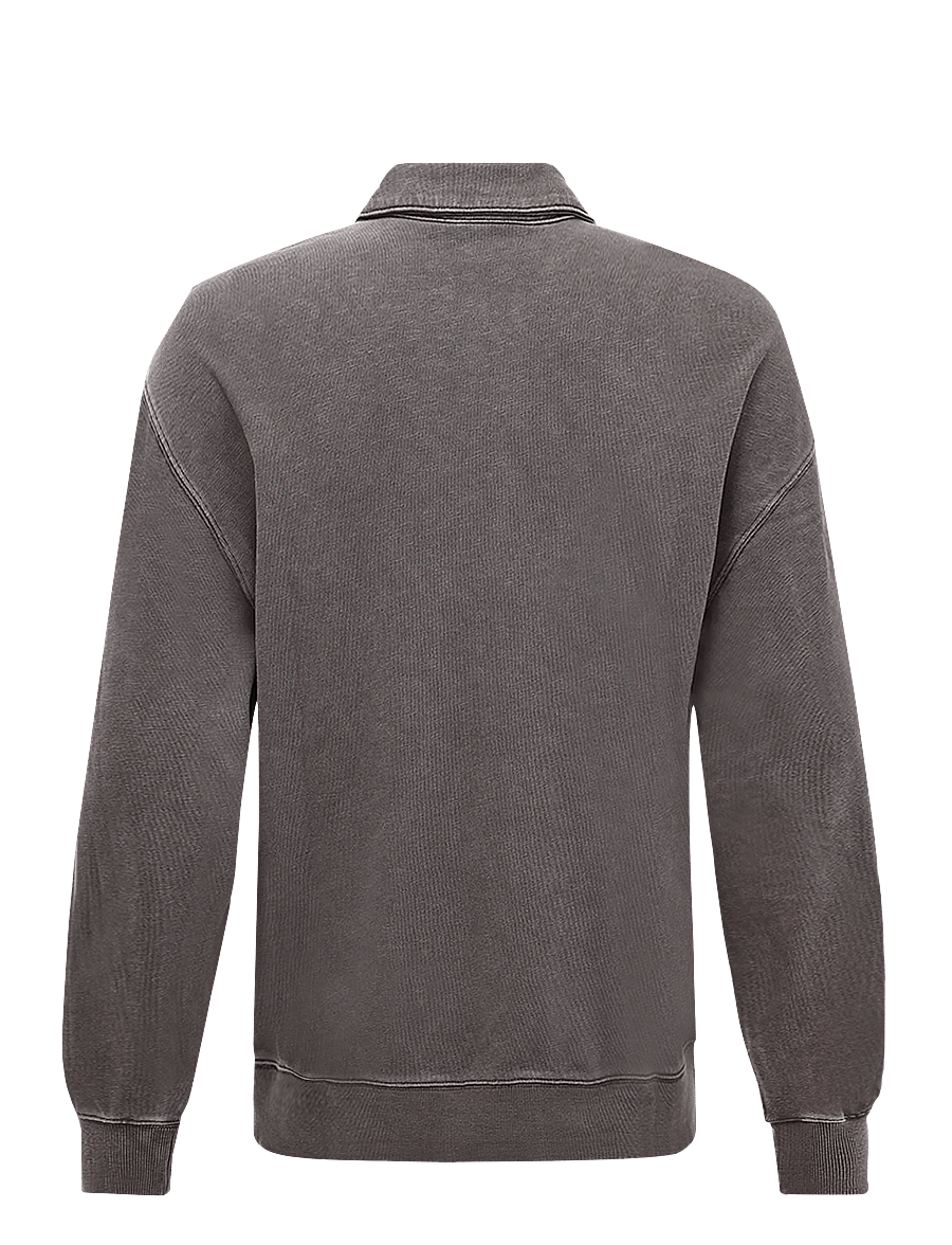Carhartt WIP - Harper Polo Sweatshirt - langärmelig - tobacco - 1