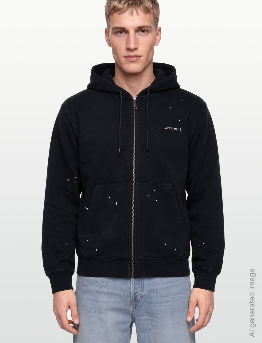 Carhartt WIP - Hooded Painter Jacket - herbstjacken - dark navy - 3