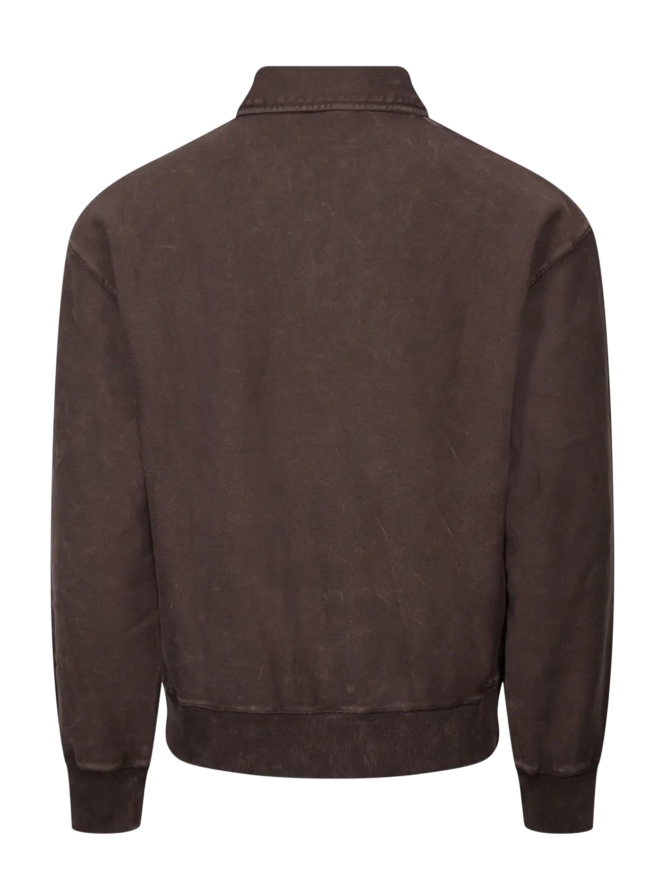 Carhartt WIP - Lambert Polo Sweatshirt - sweatshirts - brown - 1